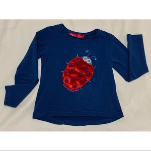 Agatha Ruiz De La Prada kid ladybug shirt